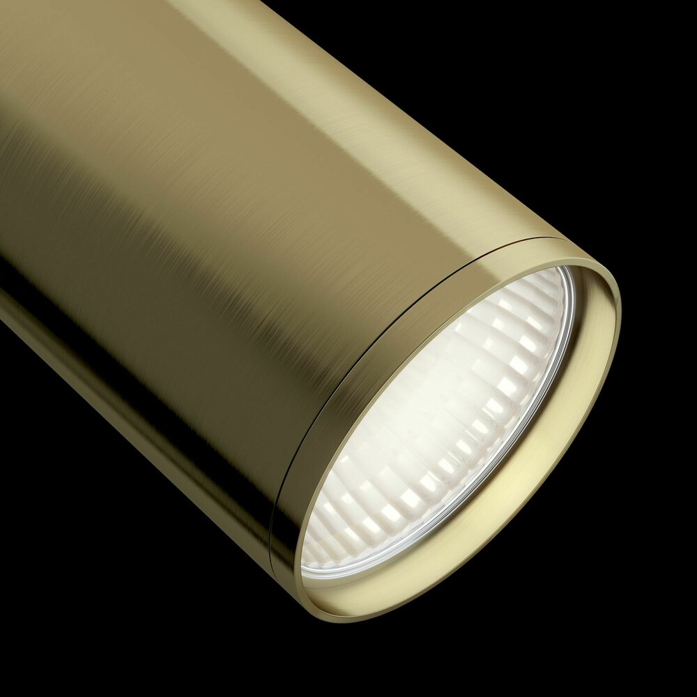 Maytoni FOCUS S Brass Ceiling Light 1 Bulb 6 x 20.5 cm