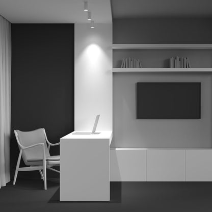 Плафониера Maytoni FOCUS S бяла 1 брой 6 x 11 см