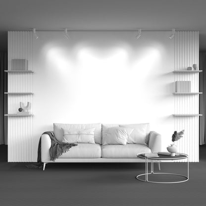 Maytoni FOCUS S White Ceiling Light 1 Bulb 6 x 21 cm