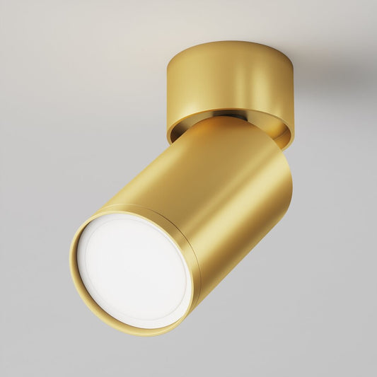 Maytoni FOCUS S Gold Ceiling Light 1 Bulb 6 x 14 cm