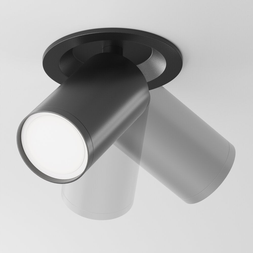 Maytoni FOCUS S Black Ceiling Light 1 Bulb C048CLU1B