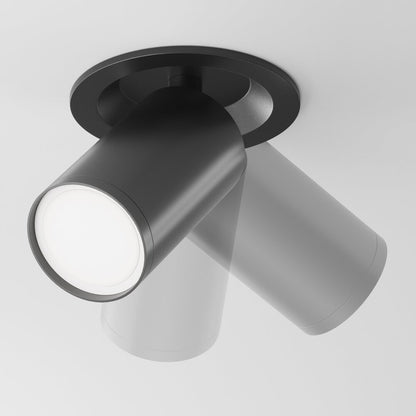 Maytoni FOCUS S Black Ceiling Light 1 Bulb C048CLU1B