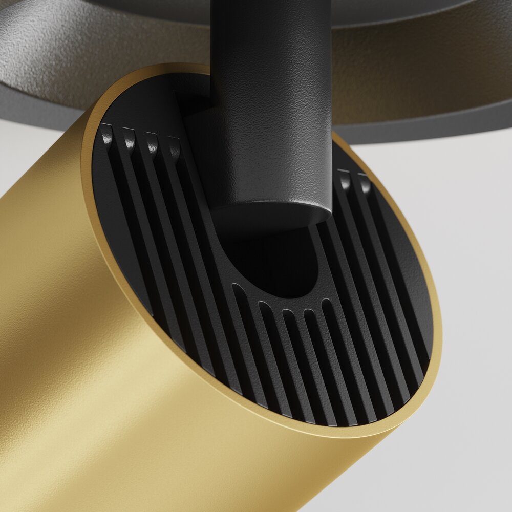 Maytoni FOCUS S Black Ceiling Light 1 Bulb C048CLU1BMG