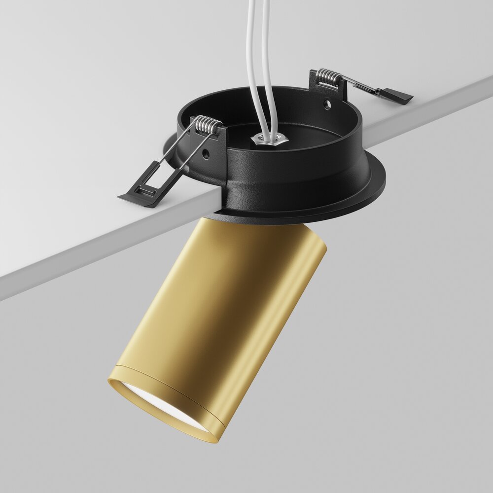 Maytoni FOCUS S Black Ceiling Light 1 Bulb C048CLU1BMG