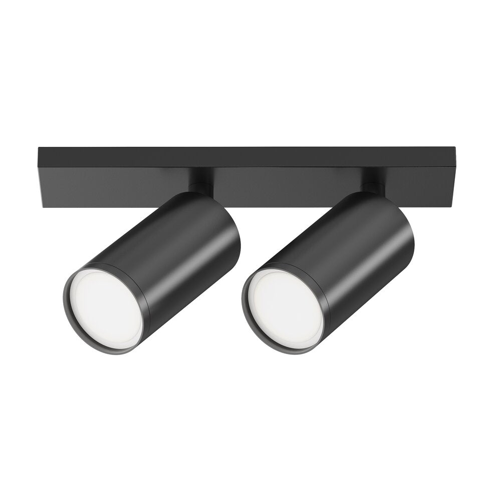 Maytoni FOCUS S Black 2 Bulbs Ceiling Lamp