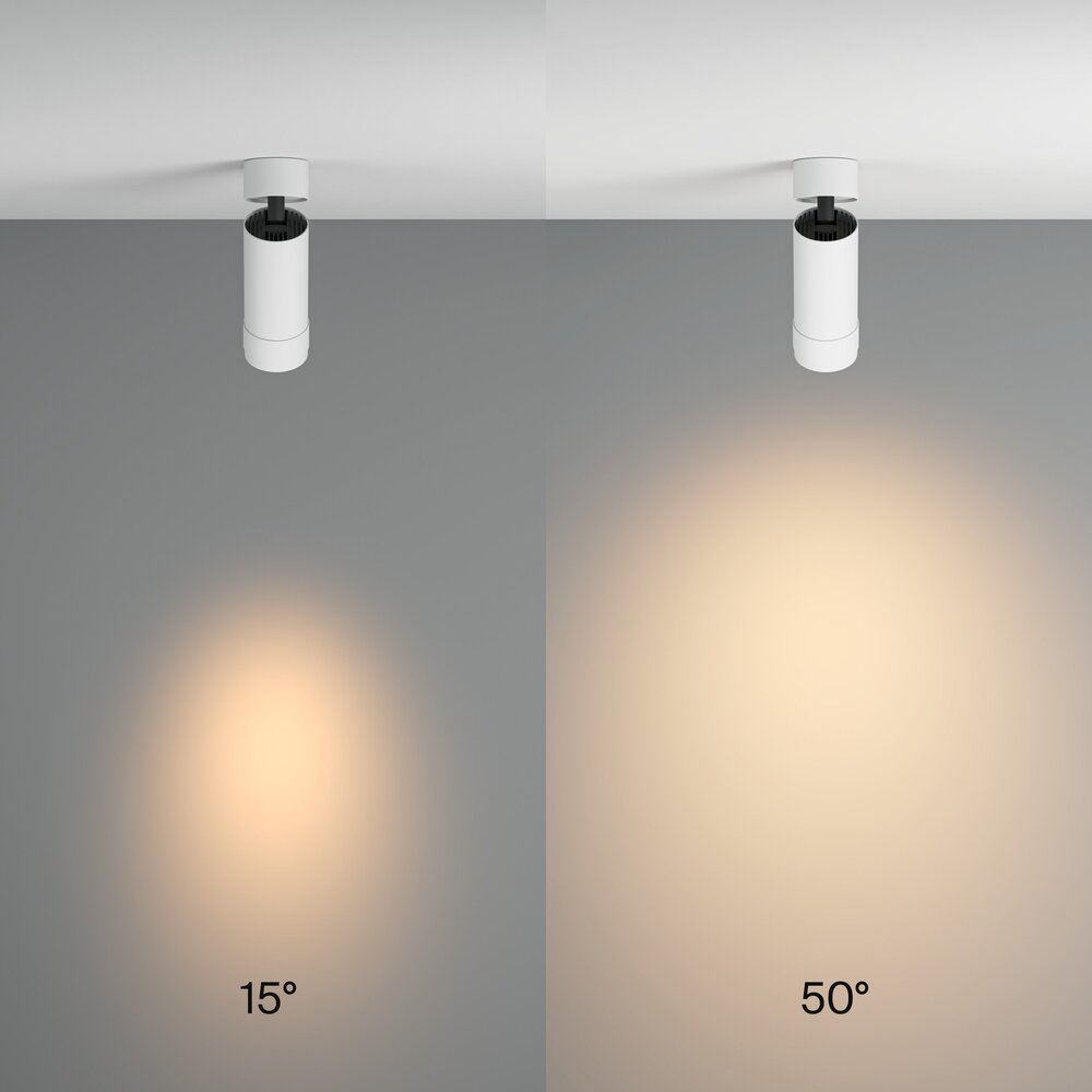 Плафониера Maytoni Focus Zoom бял C055CLL12W3KZW