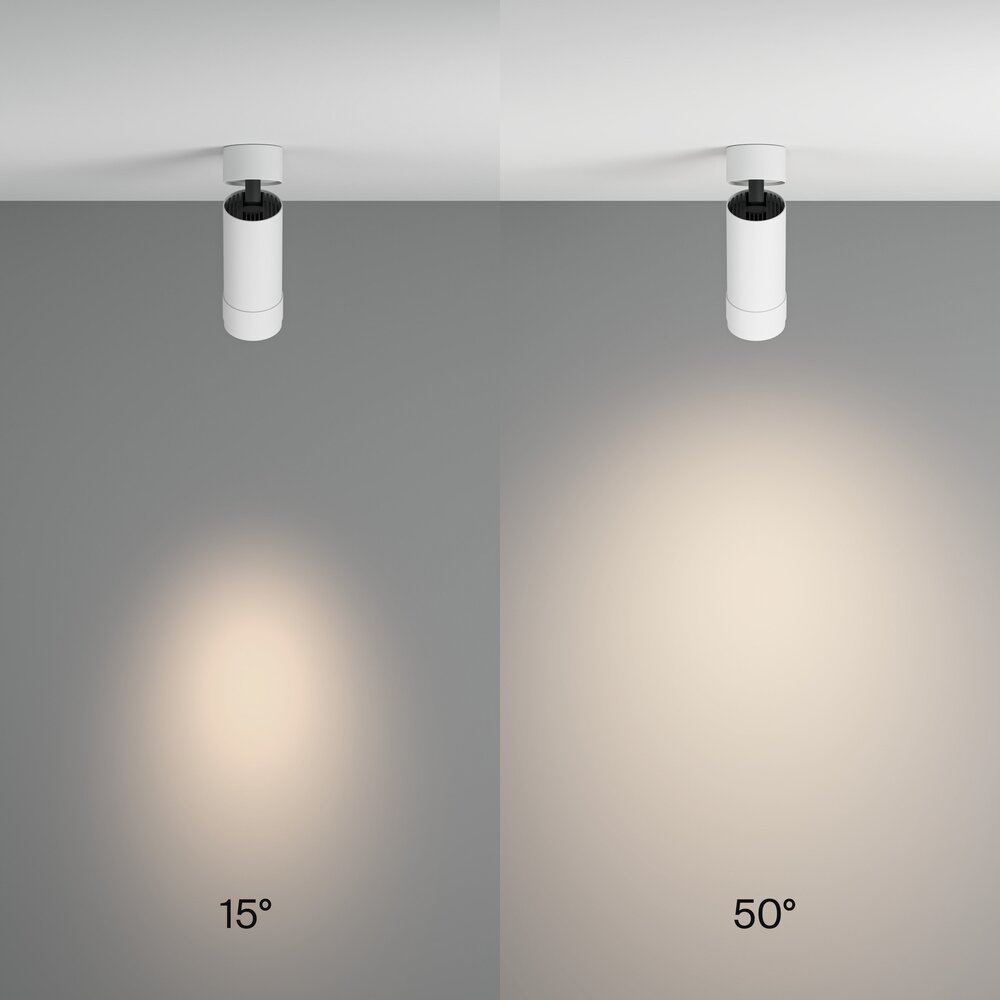 Плафонера Maytoni Focus Zoom бял C055CLL12W4KZW