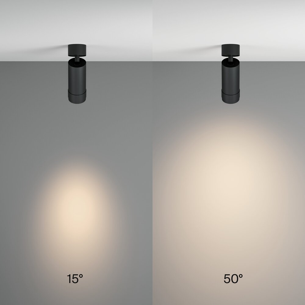 Плафон Maytoni Focus Zoom черен C055CLL12W4KZB