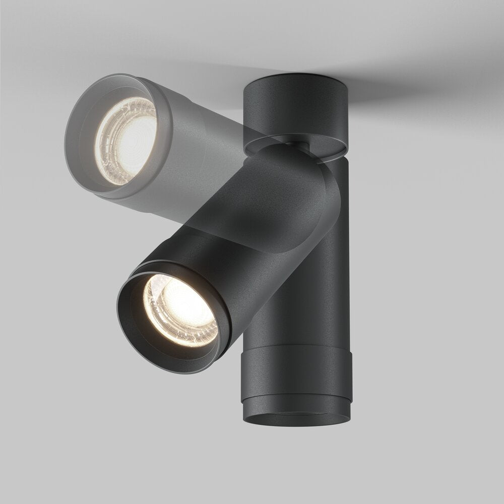 Плафон Maytoni Focus Zoom черен C055CLL12W4KZB