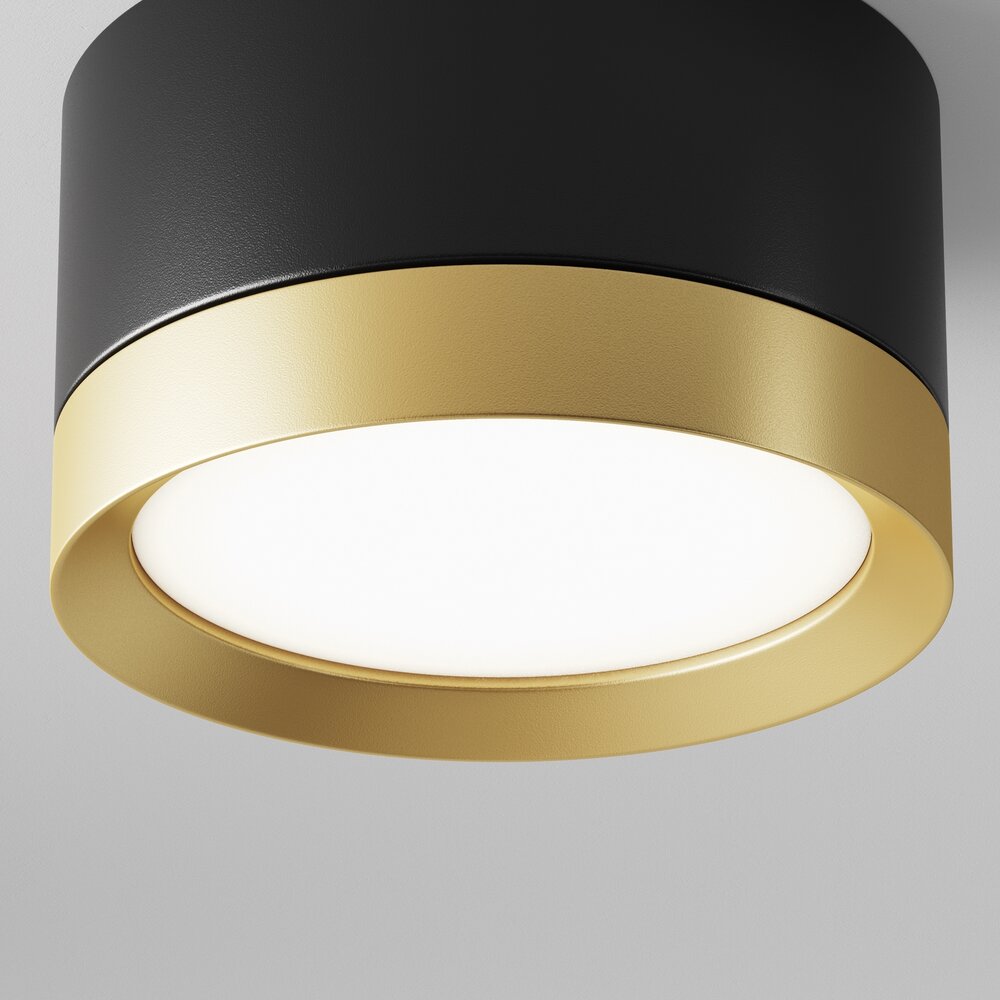 Maytoni Hoop Black Ceiling Light 1 Bulb C086CLGX53SRDBG
