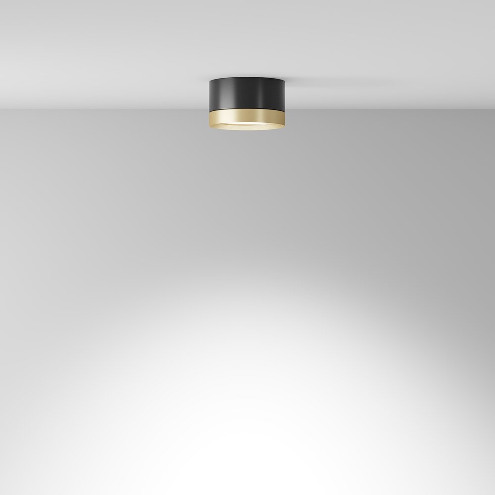 Maytoni Hoop Black Ceiling Light 1 Bulb C086CLGX53SRDBG