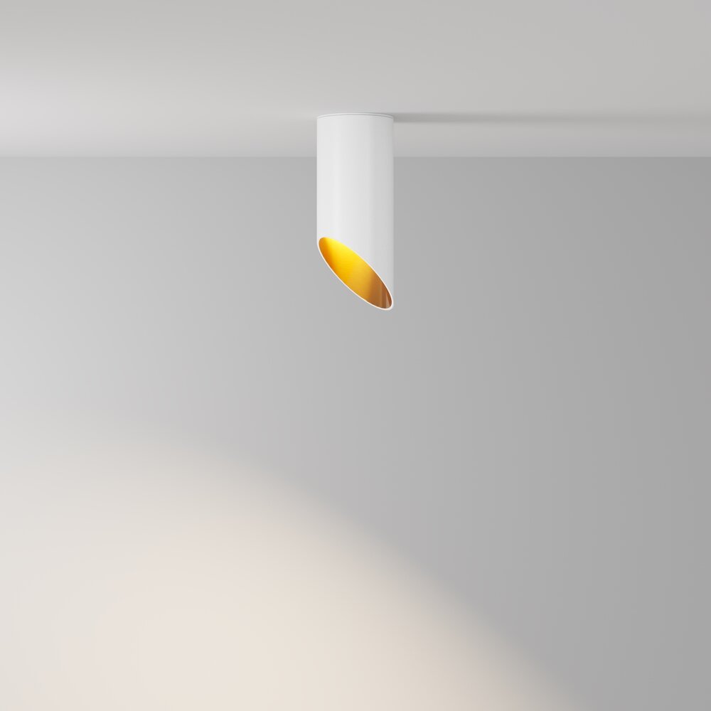 Maytoni Lipari White Ceiling Light 1 Bulb 7 x 7 cm