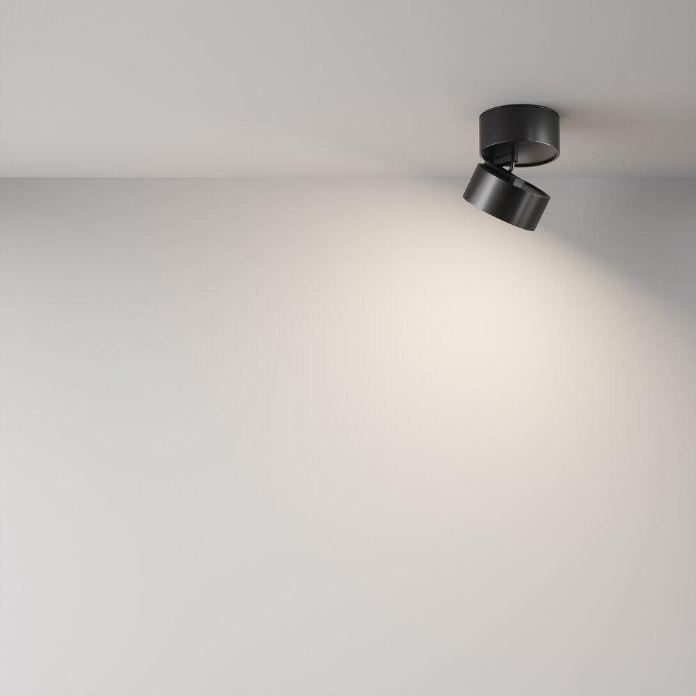 Maytoni Onda Black Ceiling Light 9.5 x 9 cm