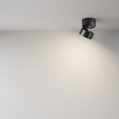 Maytoni Onda Black Ceiling Light 9.5 x 9 cm