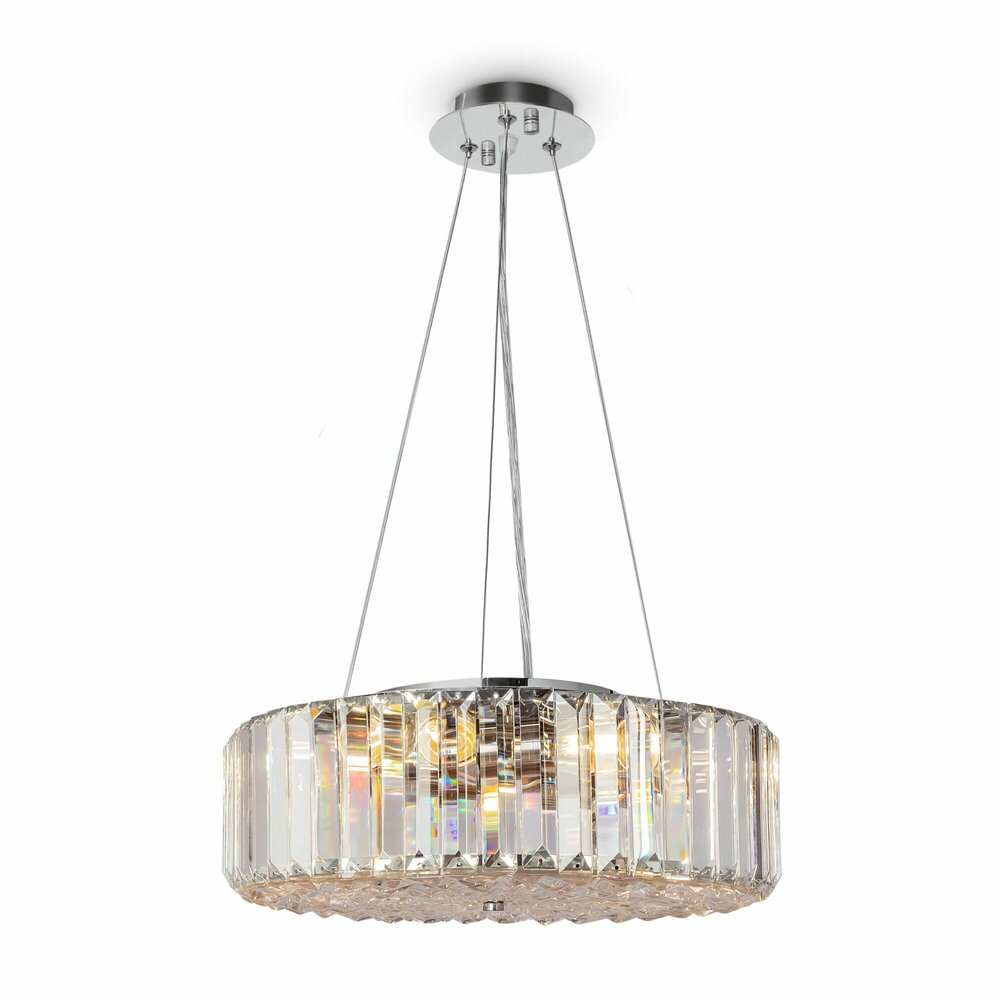 Maytoni Recinto Chrome/Transparent 6 Bulbs Ceiling Light
