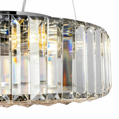 Maytoni Recinto Chrome/Transparent 6 Bulbs Ceiling Light