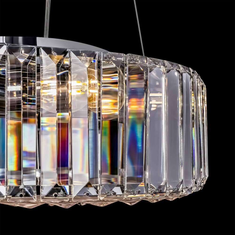 Maytoni Recinto Chrome/Transparent 6 Bulbs Ceiling Light