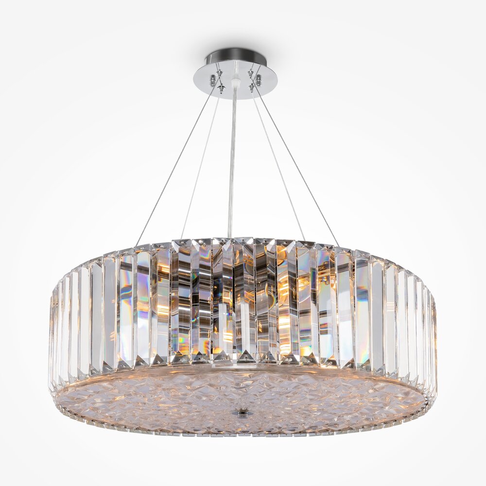 Плафонера Maytoni Recinto хром/прозрачен 8 лампи