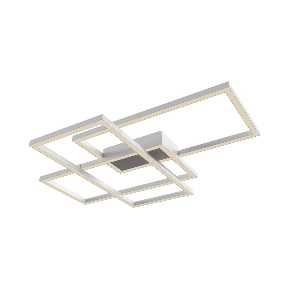 Maytoni Rida White Ceiling Light 3 Bulbs