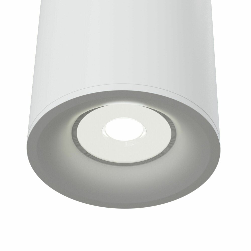 Maytoni Slim White Ceiling Light 1 Bulb C012CL01W