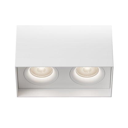 Maytoni Slim White Ceiling Light 2 Bulbs 13 x 20.5 cm