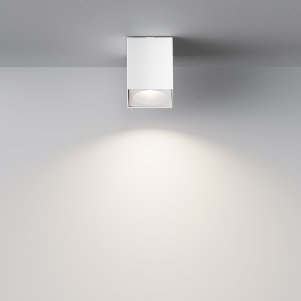 Maytoni Zoom White Ceiling Light 1 Bulb 10 x 13.5 cm