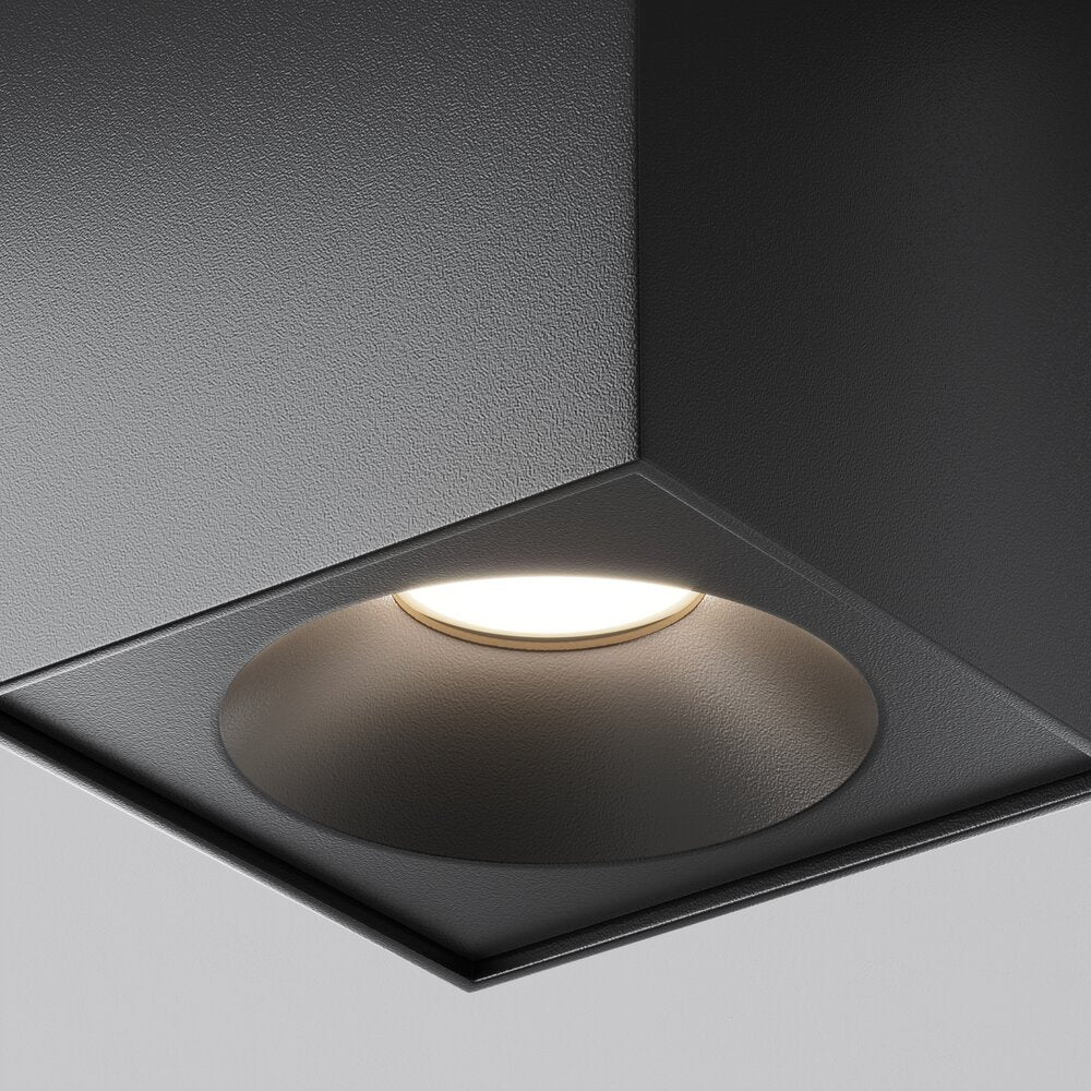 Maytoni Zoom Black Ceiling Light 1 Bulb C030CL01B
