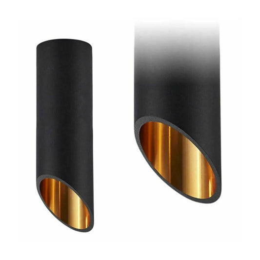 Black/Copper Ceiling Light 20 cm GU-10 Rea Modern APP571-1C