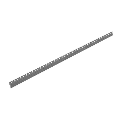 Наклонен профил вдясно за стена Balneo Floor Strips 170 cm матово покритие Gun Metal