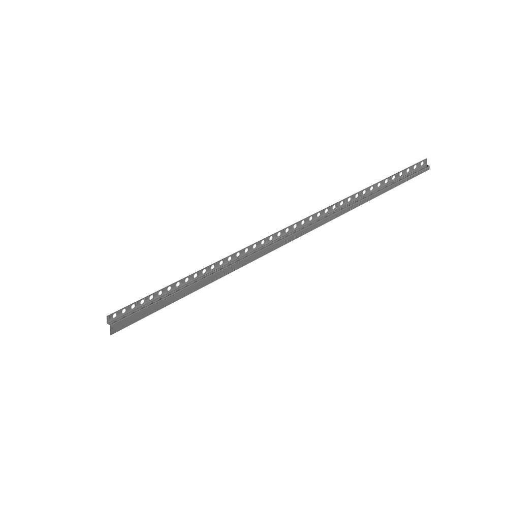 Наклонен профил вдясно за стена Balneo Floor Strips 170 cm матово покритие Gun Metal