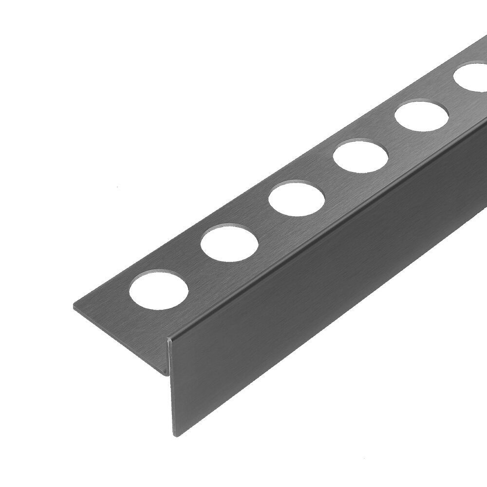 Наклонен профил вдясно за под Balneo Floor Strips 120 cm матово покритие Gun Metal