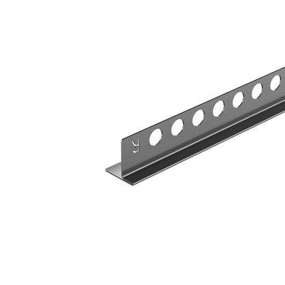 Наклонен профил вдясно за под Balneo Floor Strips 120 cm матово покритие Gun Metal