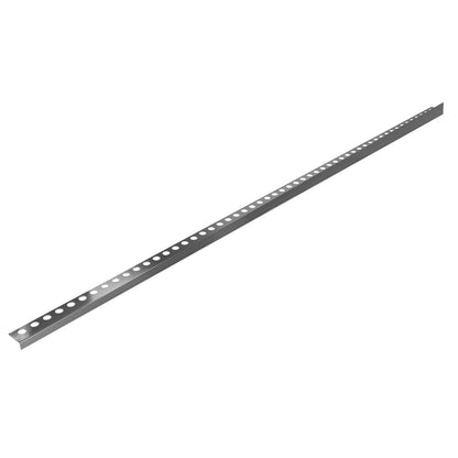 Наклонен профил вдясно за под Balneo Floor Strips 120 cm матово покритие Gun Metal