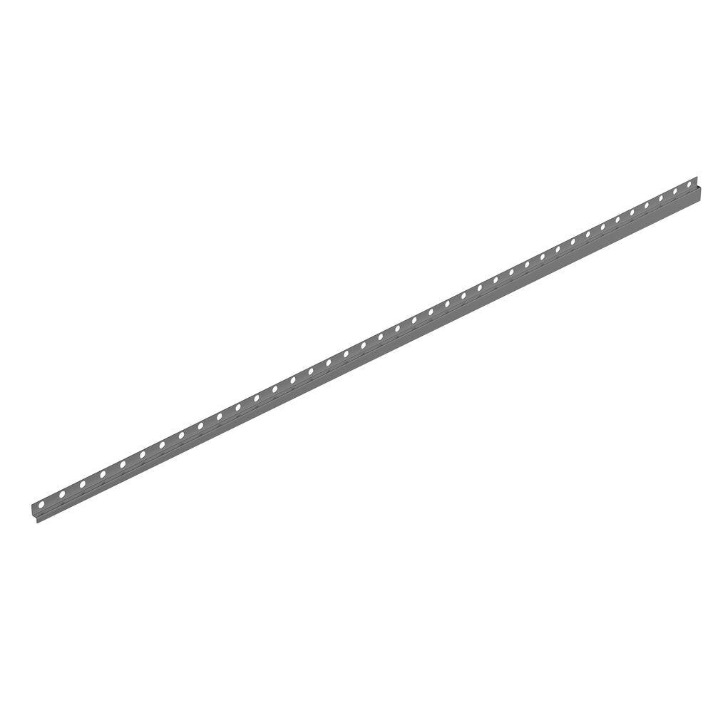 Наклонен профил вляво за стена Balneo Floor Strips 170 cm матово покритие Gun Metal