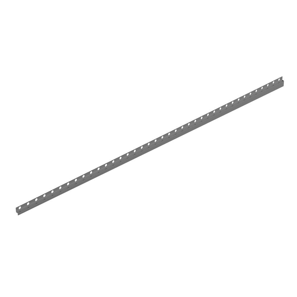 Наклонен профил вляво за стена Balneo Floor Strips 170 cm матово покритие Gun Metal