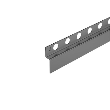 Наклонен профил вляво за стена Balneo Floor Strips 170 cm матово покритие Gun Metal