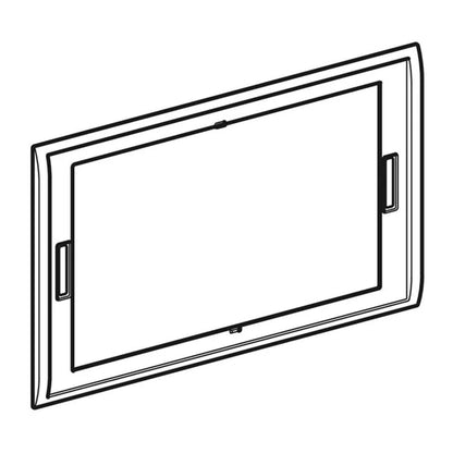 Geberit Sigma70 Actuation Plate Frame Chrome - Black