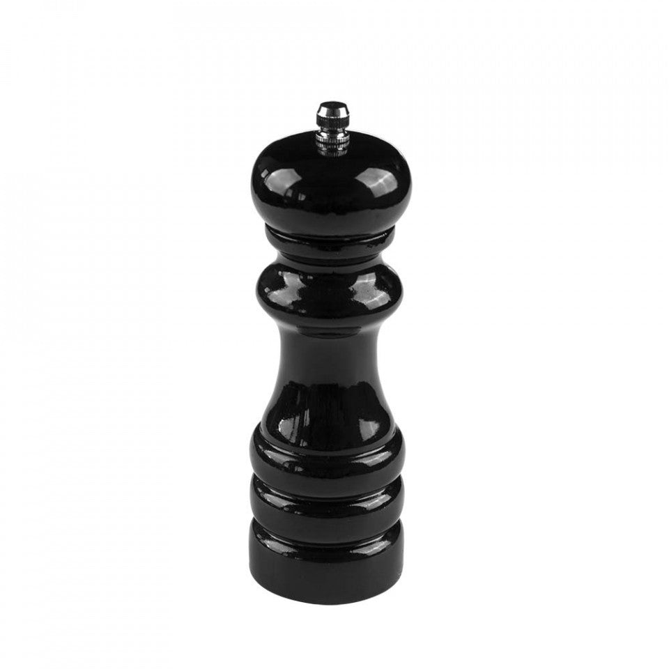 Дървена мелница Luigi Ferrero FR-107BBL H16cm, с керамичен диск, черна 650083