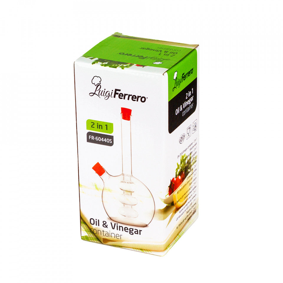 Рецепт 2 в 1 с оцет и масло/ Oliviera, капачка оранжева Luigi Ferrero FR-6044 1004796