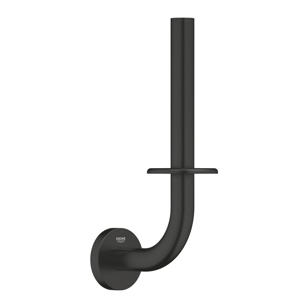 Резервен държач за тоалетна хартия черен мат Grohe Essentials