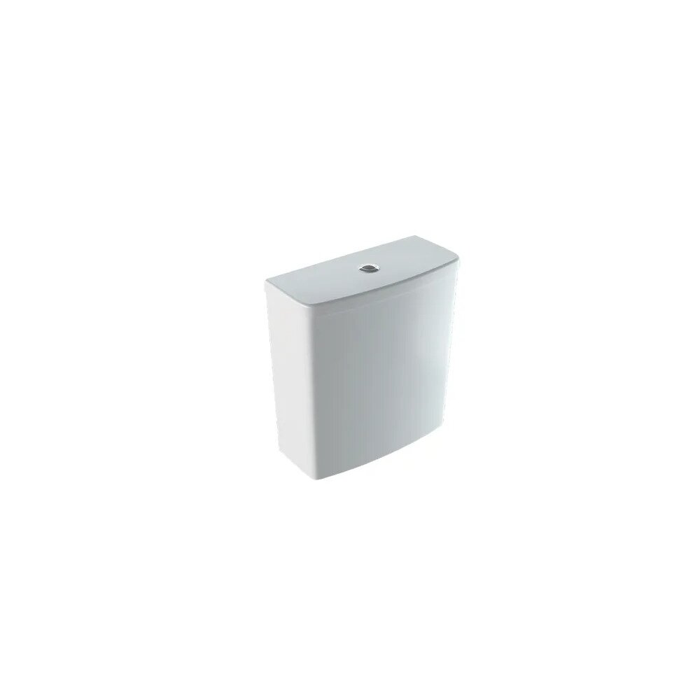 Резервуар за тоалетна Geberit Selnova Square с странично захранване за Rimfree