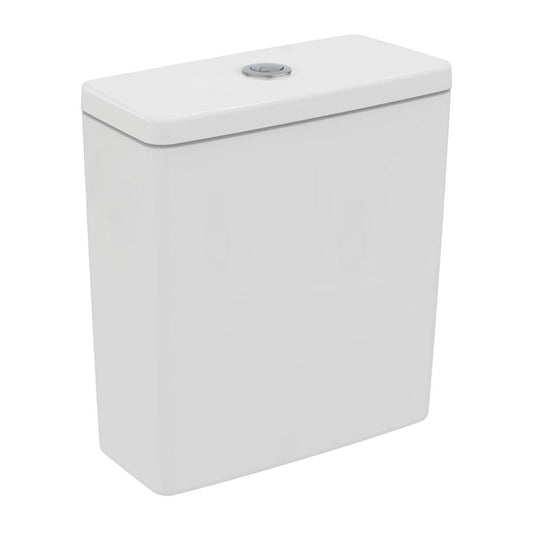 Ideal Standard I.life B White Gloss Floor-Mounted Toilet Tank with Bottom Supply