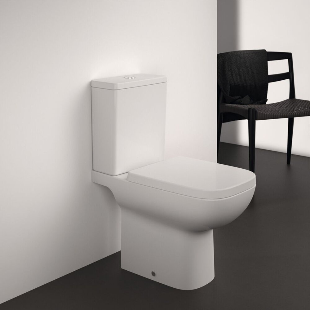 Резервоар за WC Ideal Standard I.life B с латерално хранене бял лъскав