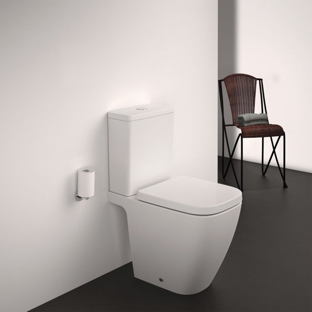 Резервоар за WC Ideal Standard I.life S с долно подаване бял гланц