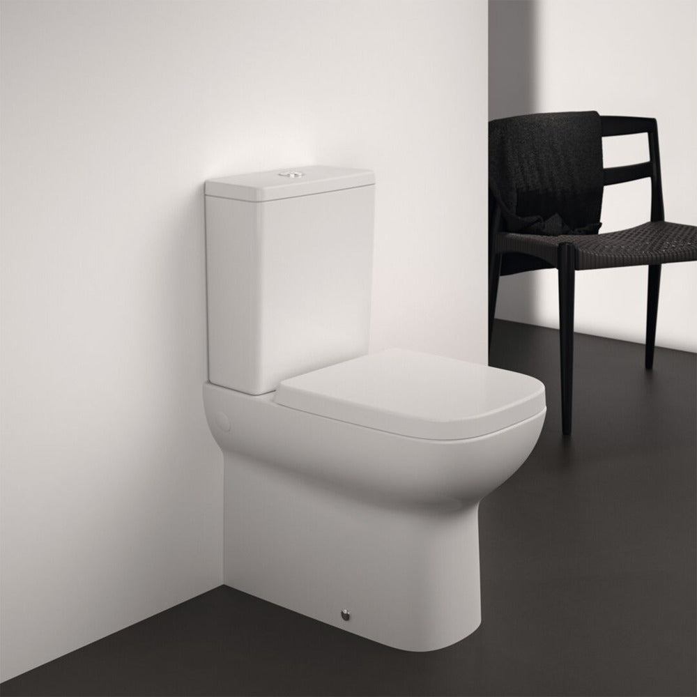 Резервоар за WC Ideal Standard I.life S с долно подаване бял гланц