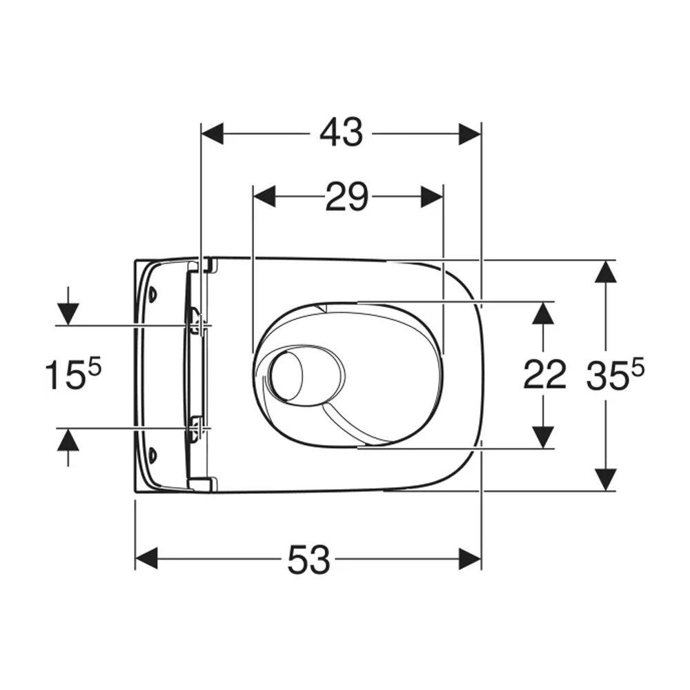 Резервоар за тоалетна с вградено шаси Geberit Duofix Sigma с тоалетна Smyle TurboFlush бяла и капак softclose