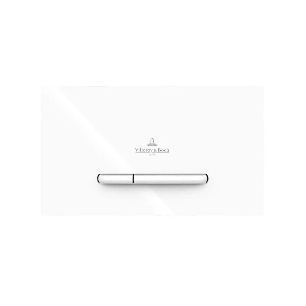 Резервоар за WC с вградено шаси Villeroy&Boch 112 cm с бутон ViConnect 300S бял плюс тоалетна Rune Ivaldi бяла с капак softclose