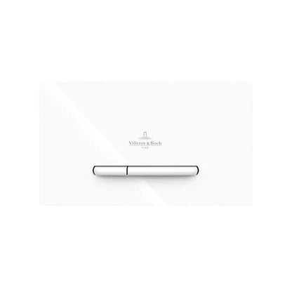 Резервоар за WC с вградено шаси Villeroy&Boch 112 cm с бутон ViConnect 300S бял плюс тоалетна Rune Ivaldi бяла с капак softclose