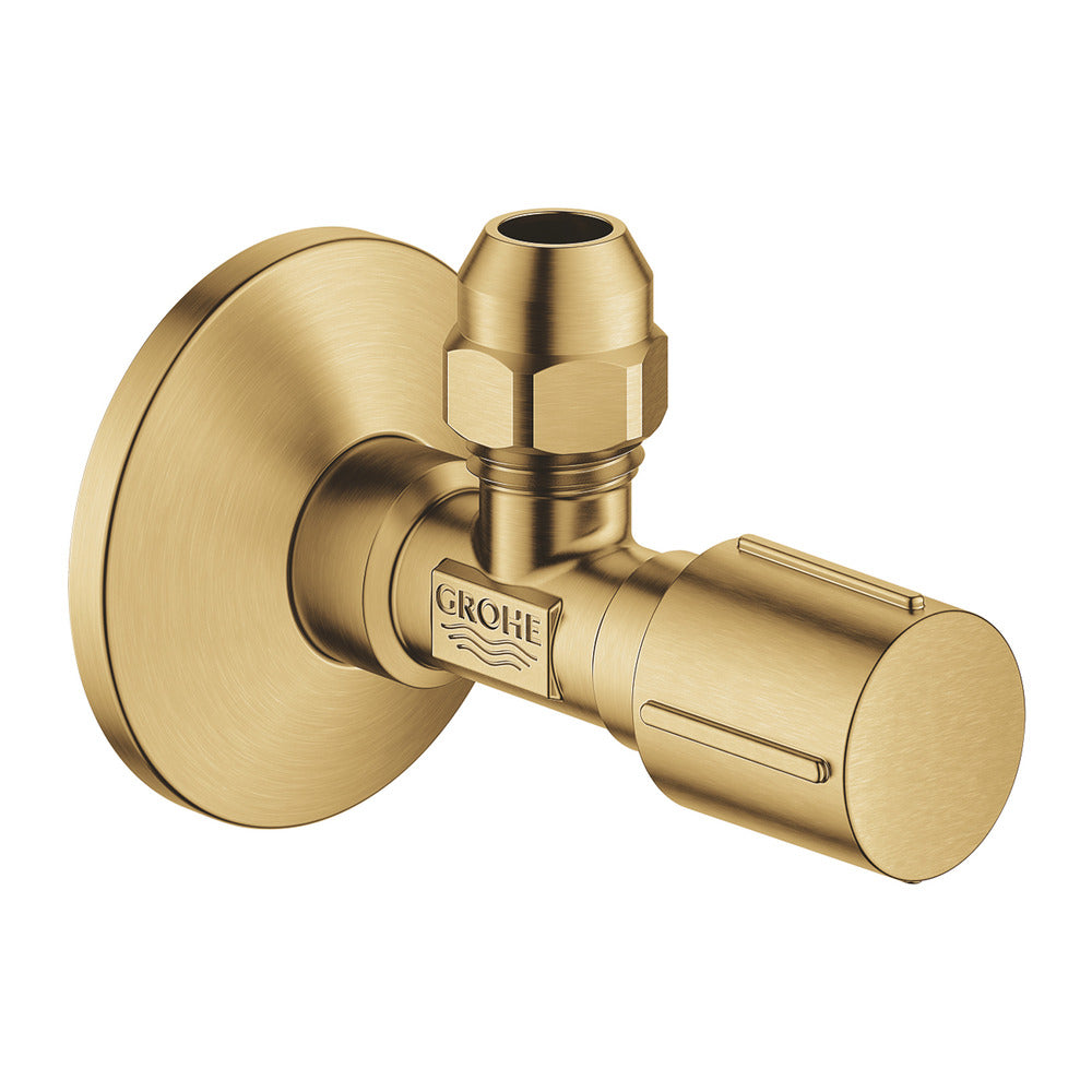 Grohe Corner Faucet 1/2" Brushed Gold Cool Sunrise