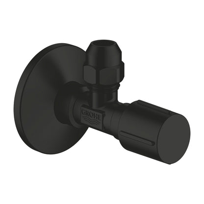 Grohe QuickFix Corner Valve 1/2" Matte Black